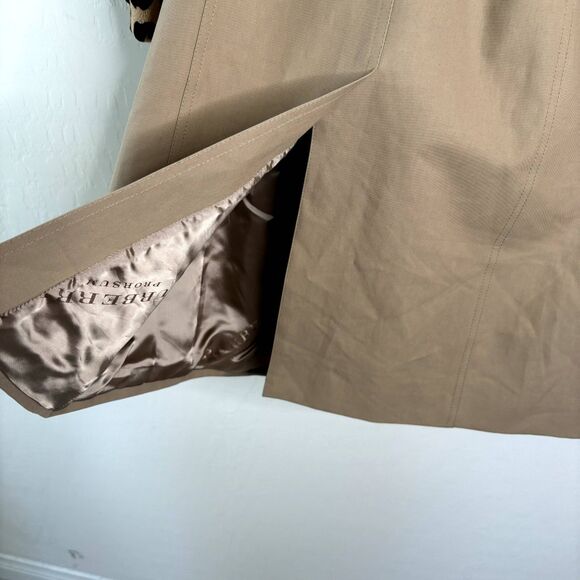 Burberry Prorsum Mink Leather Trench Coat - Picture 13 of 15